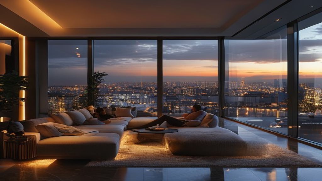Luxury high end homes with elegant architecture and premium amenities