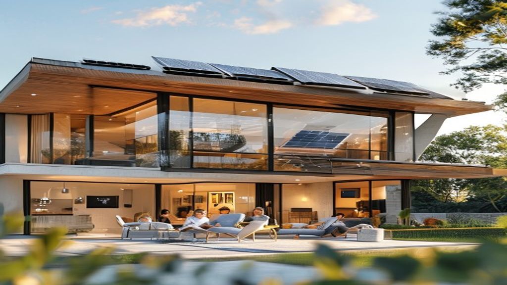 Modern new builds showcasing contemporary architecture and quality construction details