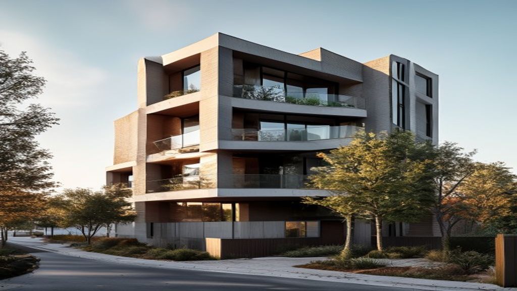 Modern new-build houses for sale, showcasing contemporary design and open floor plans.