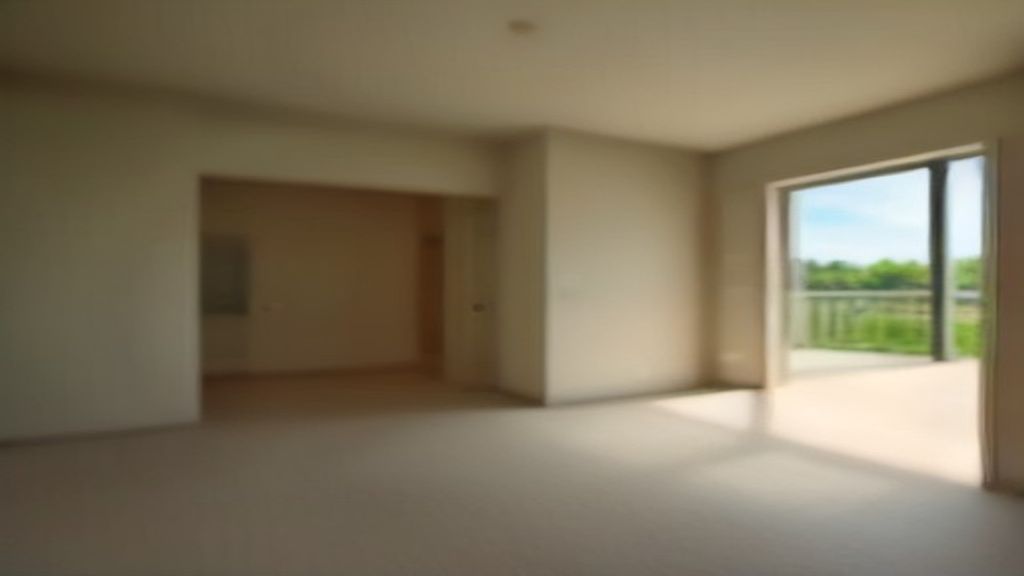 Professional real estate agent showing modern property for sale