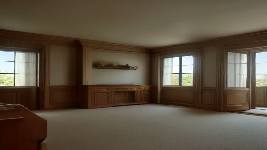 Elegant modern manor with floor‑to‑ceiling windows overlooking a manicured garden, showcasing upscale living.