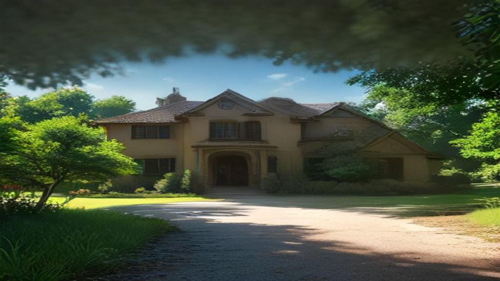 Spacious private property for sale featuring a fenced yard, modern kitchen, and panoramic countryside view